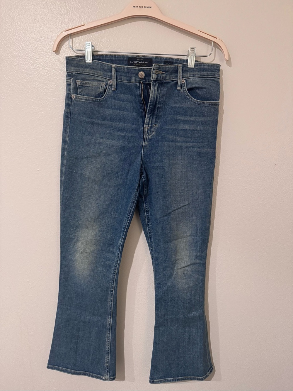 Lucky Brand Cropped Flare Jeans